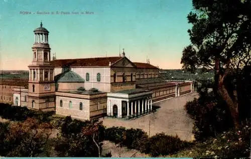 roma, basilica di s. paolo fuori le mura (Nr. 15084)