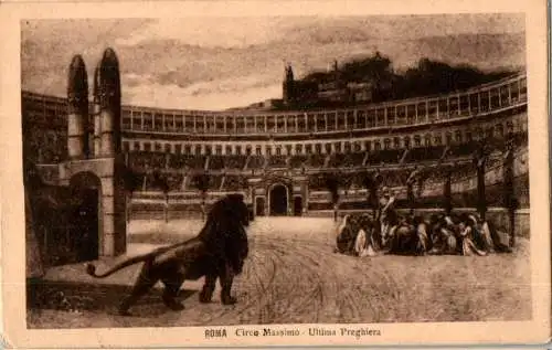 roma, circo massimo, ultima preghiera (Nr. 15085)