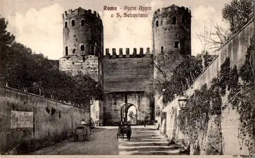 roma, porta appia o s. sebastiano (Nr. 15089)