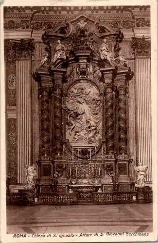 roma, chiesa di s. ignazio, altare di s. giovanni berchmans (Nr. 15123)