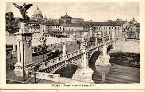 roma, ponte vittorio emanuele II (Nr. 15128)