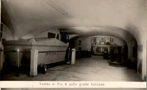 tomba di pio x nelle grotte vaticano (Nr. 15134)