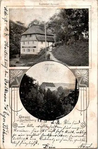 gruss hartenberg, restaurant hammer, falkenau/eger (Nr. 15139)