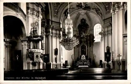 inneres der kirche in haindorf (Nr. 15143)