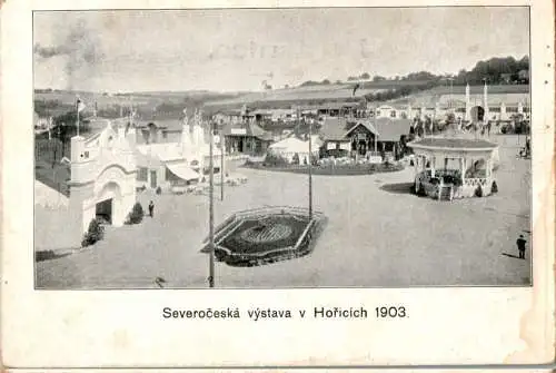 severoceska vystava v horicich, Nordböhmische Ausstellung in den Bergen 1903 (Nr. 15166)