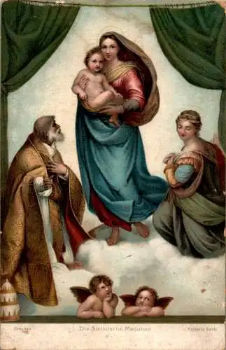 rafaello santi, die sixtinische madonna (Nr. 15286)