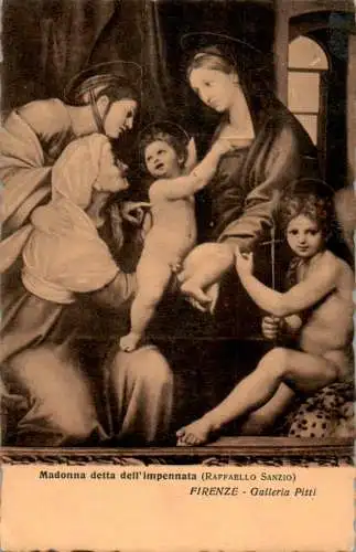 madonna detta dell-impennata, raffaello sanzio (Nr. 15317)