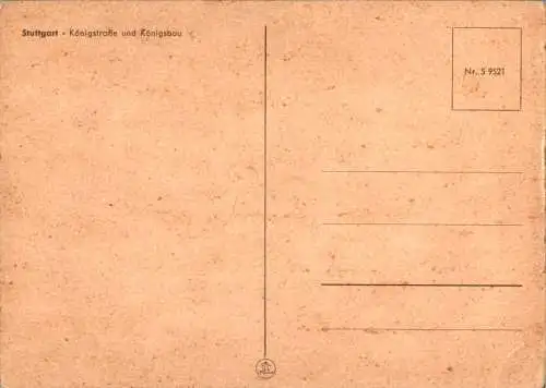 stuttgart, königstraße und königsbau (Nr. 15327)