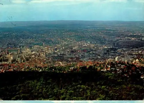 stuttgart, blick vom fernsehturm (Nr. 15338)