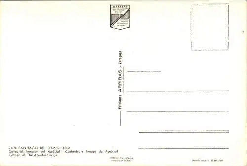 santiago de compostela, the apostol image (Nr. 15357)