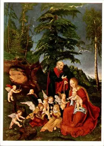 lucas cranach, heilige familie (auf der flucht) (Nr. 15456)