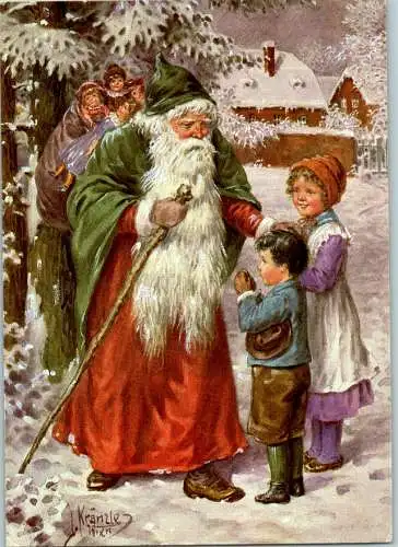 begegnung mit dem weihnachtsmann, josef kränzle (Nr. 15460)