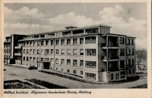 karlsbad, allgemeines krankenhaus, chirurg. abteilung (Nr. 15505)