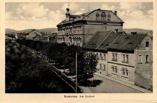 komotau, am graben (Nr. 15530)