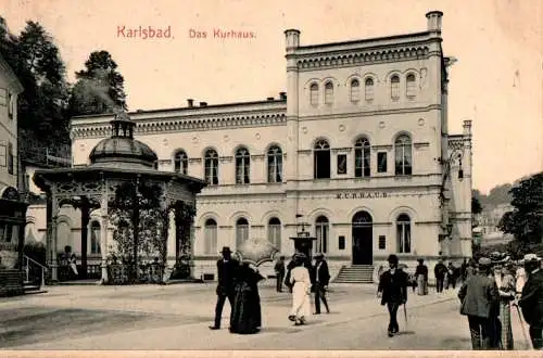 karlsbad, das kurhaus (Nr. 15554)