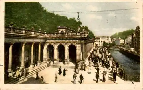 karlsbad, the mill colonnade (Nr. 15556)