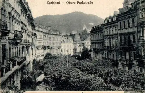 karlsbad, obere parkstraße (Nr. 15558)