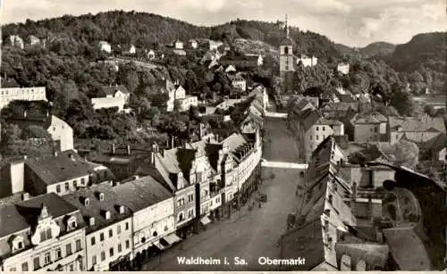waldheim in sachsen, obermarkt (Nr. 15608)