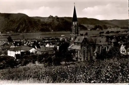 rheinbröhl am rhein mit schloß rheineck (Nr. 15747)