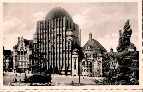 hannover anzeiger hochhaus mit planetarium (Nr. 15756)