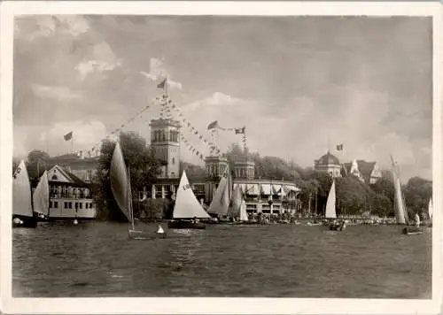 hamburg, uhlenhorster fährhaus 1947 (Nr. 15873)