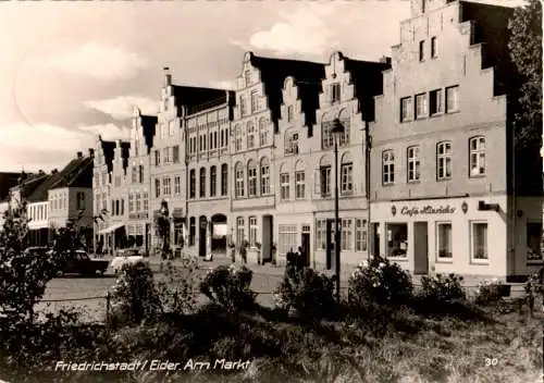 friedrichstadt/eider, am markt (Nr. 15879)