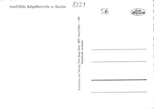 inzell, adlgaßerstraße m. staufen (Nr. 15981)