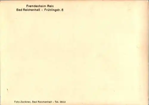 fremdenheim rein, bad reichenhall (Nr. 16008)