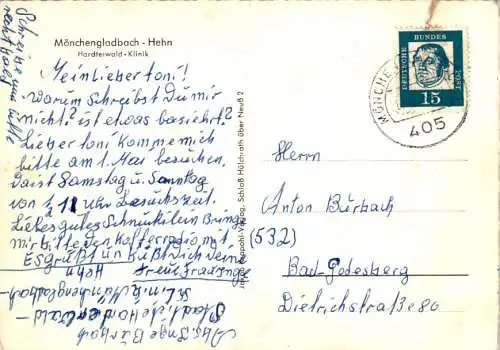 mönchengladbach, hehn, hardterwald klinik (Nr. 16010)