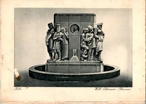 köln, willi-ostermann-brunnen (Nr. 16039)