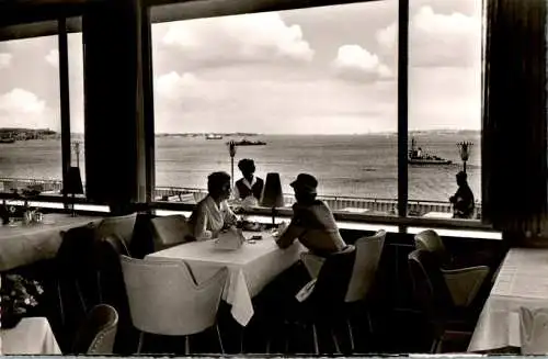 bellevue, kiel, blick aus dem restaurant (Nr. 16097)