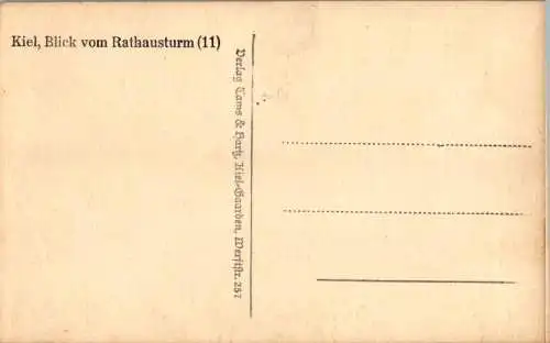 kiel, blick vom rathausturm (Nr. 16098)