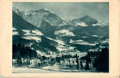 berchtesgaden, blick vom kälberstein im winter (Nr. 16153)
