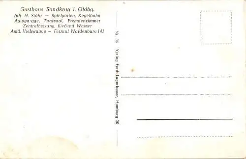 gasthaus sandkrug i. oldbg., wardenburg (Nr. 16170)