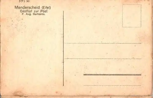 manderscheid, gasthof zur post (Nr. 16204)