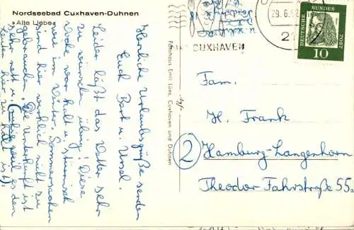 cuxhaven-duhnen "alte liebe" (Nr. 16218)