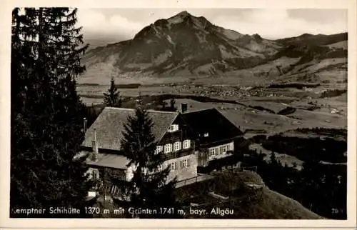 kemptner schihütte mit grünten (Nr. 16243)