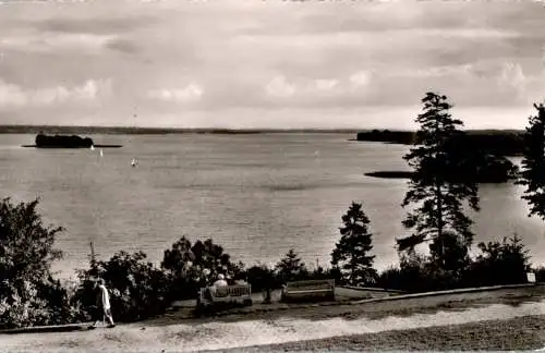 plön in holstein, blick von der schloßterrasse (Nr. 16300)