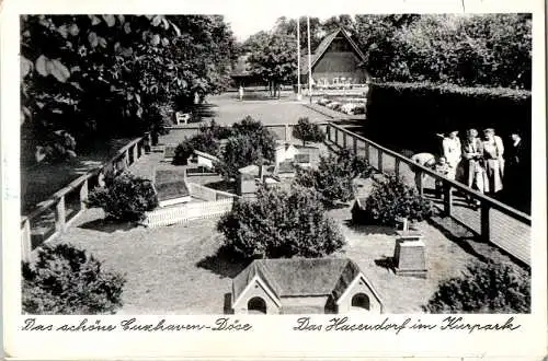 cuxhaven-döse, das hasendorf im kurpark (Nr. 16465)