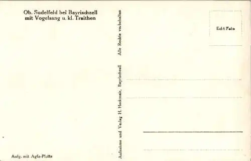 ob. sudelfeld bei bayrischzell mit vogelsang und kl. traithen (Nr. 16486)