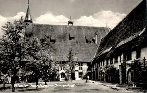 kloster isenhagen, innenhof (Nr. 16530)