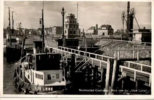 cuxhaven, blick von der alten liebe (Nr. 16540)