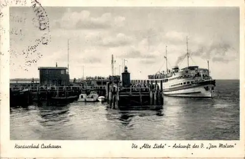 cuxhaven, ankunft des d. "jan molsen" (Nr. 16562)