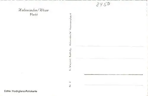 holzminden/weser markt (Nr. 16567)