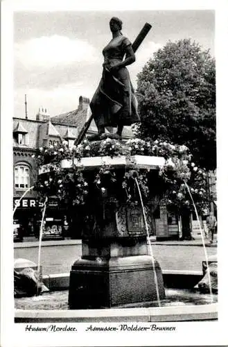 husum, asmussen-woldsen brunnen (Nr. 16616)