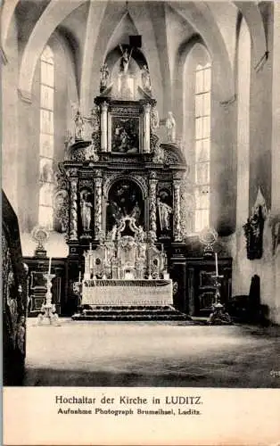 hochaltar der kirche in luditz (Nr. 16695)