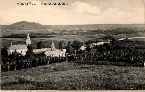 mukatschewo, mukacevo pohled od klastera, blick auf das kloster (Nr. 16698)