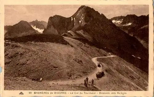 bagneres de bigorre, le col de tourmalet (Nr. 16767)