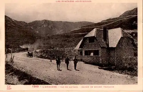 l'andorre, pas de las casa, maison de douane francaise (Nr. 16786)