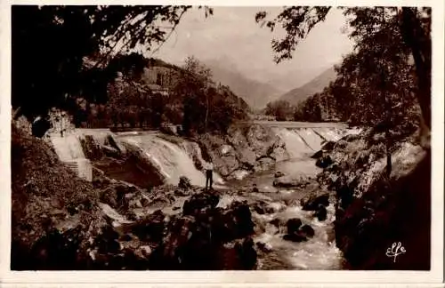 ax les thermes, l'ariege au castelet (Nr. 16796)